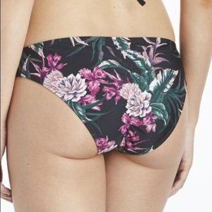 BEBE Cheeky Floral Hipster Bikini Bottom Size Medium